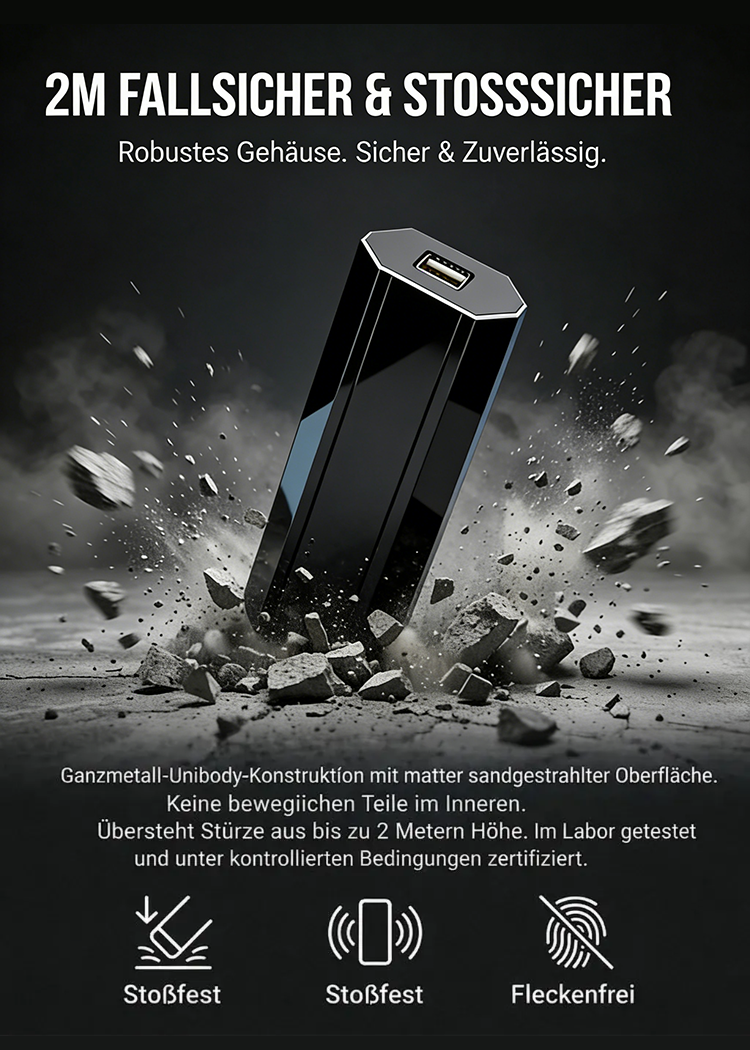 Externe tragbare SSD-Festplatte