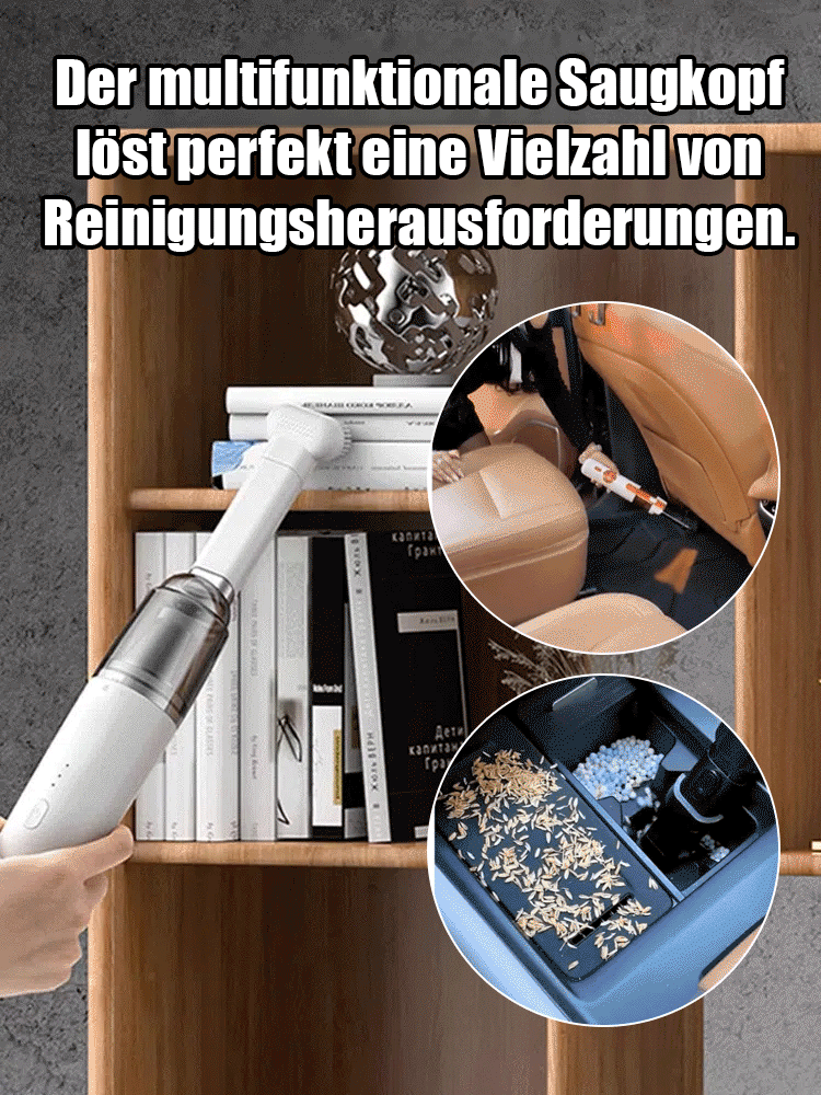 ⚡CleanPro™ 2-in-1 Saugen & Blasen - 3 Sekunden für staubfreie Autos, 3 Minuten für ein wie-neu-Innenraum! Unter 500g, über 90 Tage Nutzung!