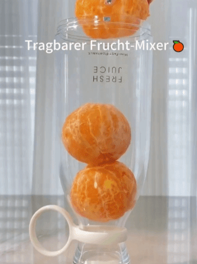 Reise-Mini-Elektro-Saftmixer.