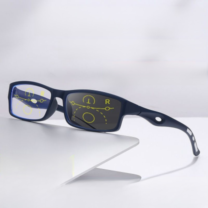 ✅ Schluss mit ständigem Brillenwechsel! Eine Brille für nahtlose Sehschärfe und sofortigen Sonnenschutz.