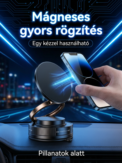 Vakuum-Magnet-Halter 360° Drehbare Handyhalterung