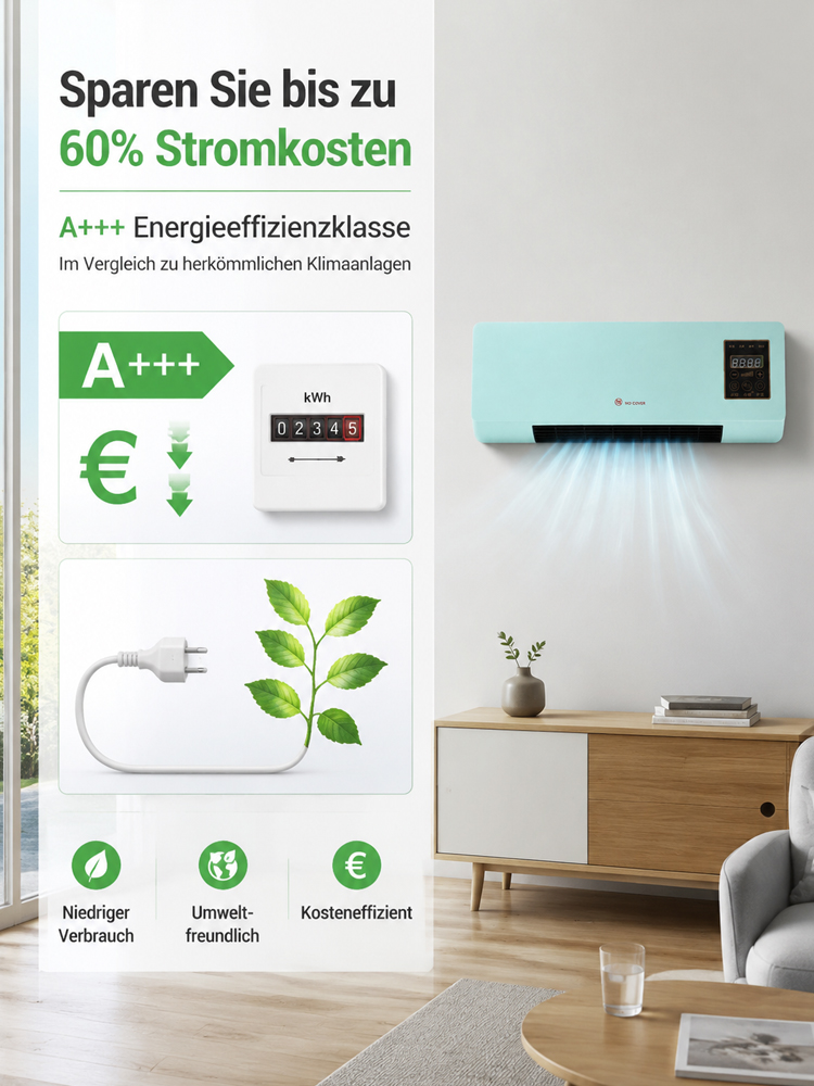 Haushaltswandgerät Klimaanlage, Kühl- und Heizfunktion