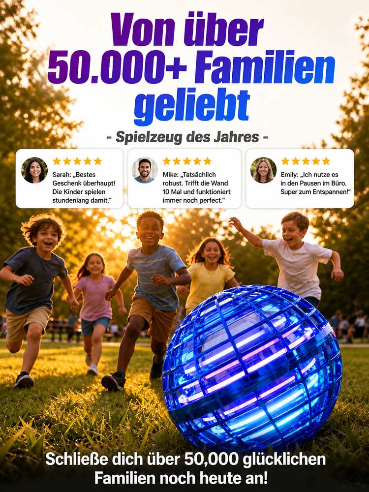 🛸 KI-gesteuerter Flug-Orb | Tech aus dem Silicon Valley & 50 % RABATT