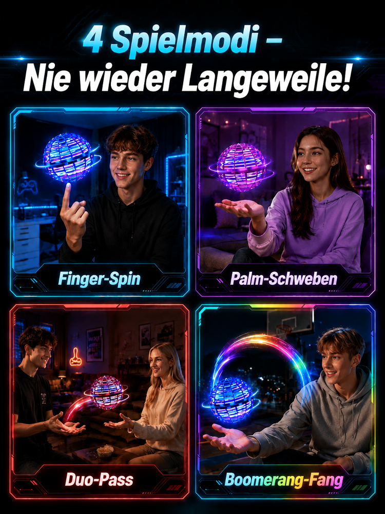 🛸 KI-gesteuerter Flug-Orb | Tech aus dem Silicon Valley & 50 % RABATT