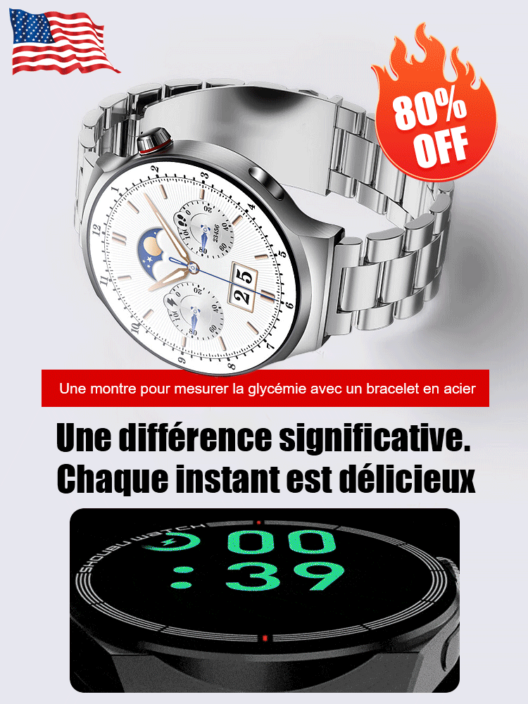 🚀 Technologie révolutionnaire : Votre coach santé personnel au poignet ! ⏱️ Test en 3 secondes — rapide et précis !