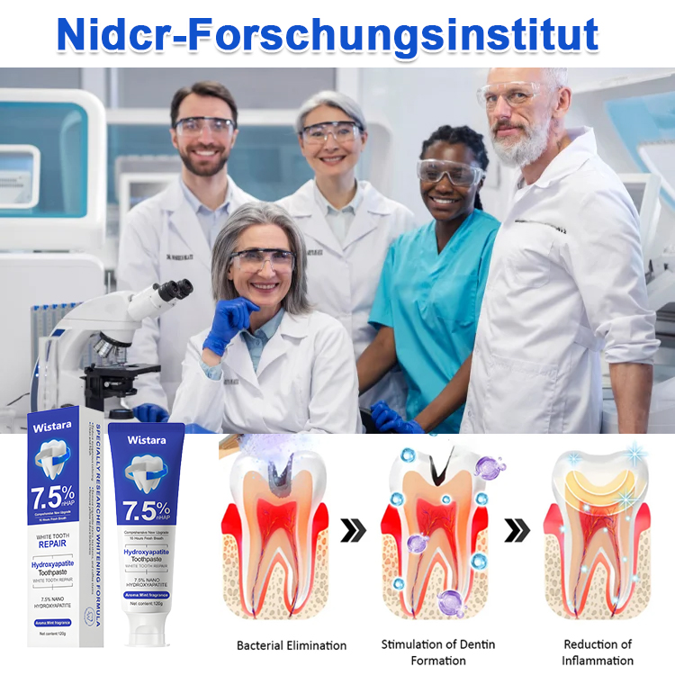7,5% Nano-Hydroxyapatit Reparaturzahnpasta