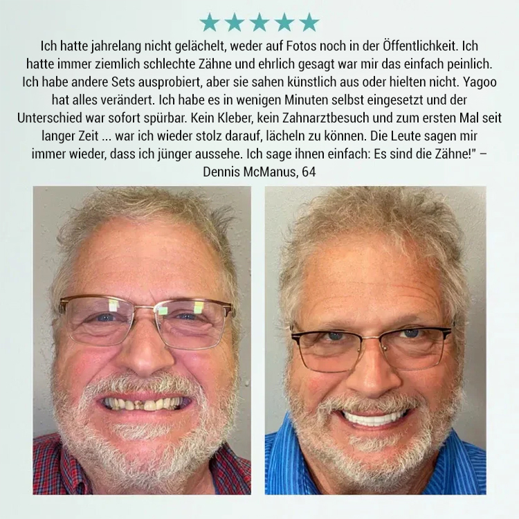 【All-Inclusive Custom】Zahnersatz Pflege- und Verschönerungsset