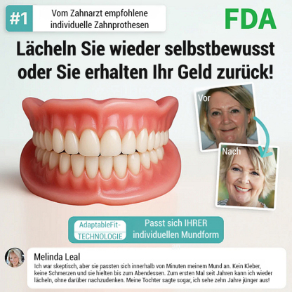 【All-Inclusive Custom】Zahnersatz Pflege- und Verschönerungsset