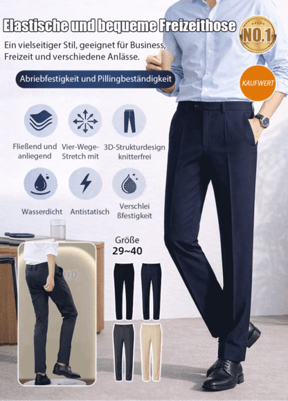 Elastische und bequeme Freizeithose