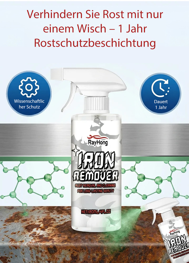 【In einer Sekunde wie neu】Multifunktionales Metall-Entrostungsspray