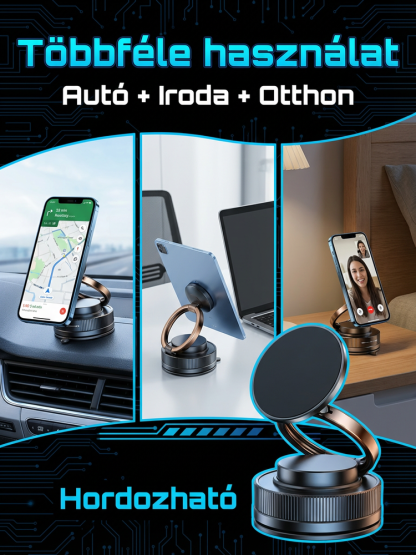 Vakuum-Magnet-Halter 360° Drehbare Handyhalterung