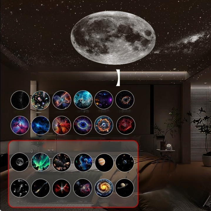 Ozean- & Galaxie-Projektor: Ihr privates Aquarium & Planetarium für Zimmer  – in nur 1 Sekunde!