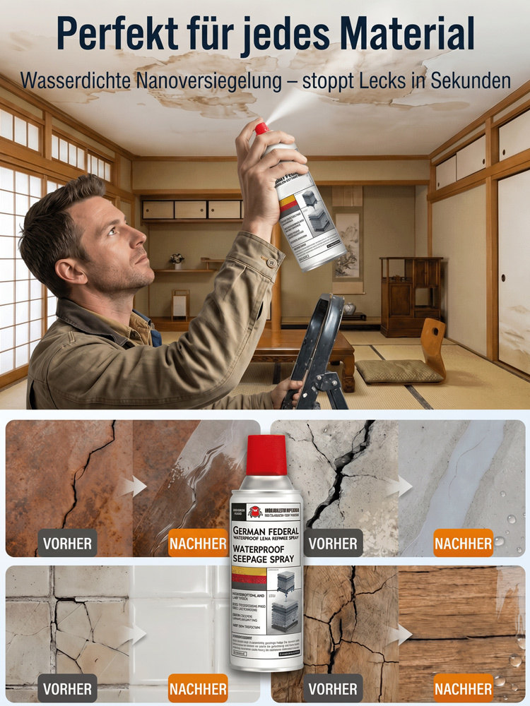 Schnellwasserdichte Penetrationsspray