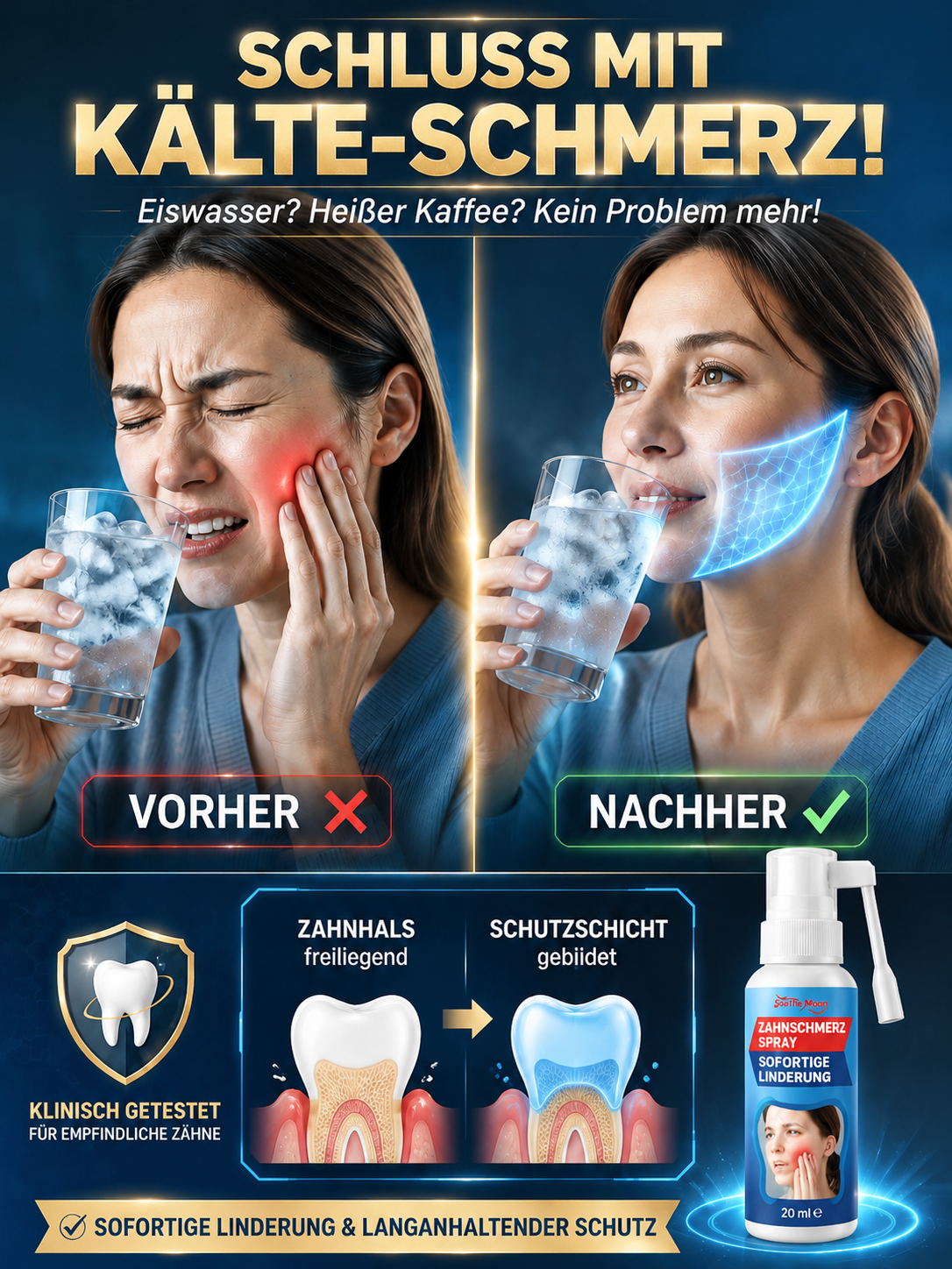 🚫 Zahnarzt umgehen! Bio-Nano-Zahnreparaturspray | 1 kaufen, 1 GRATIS!