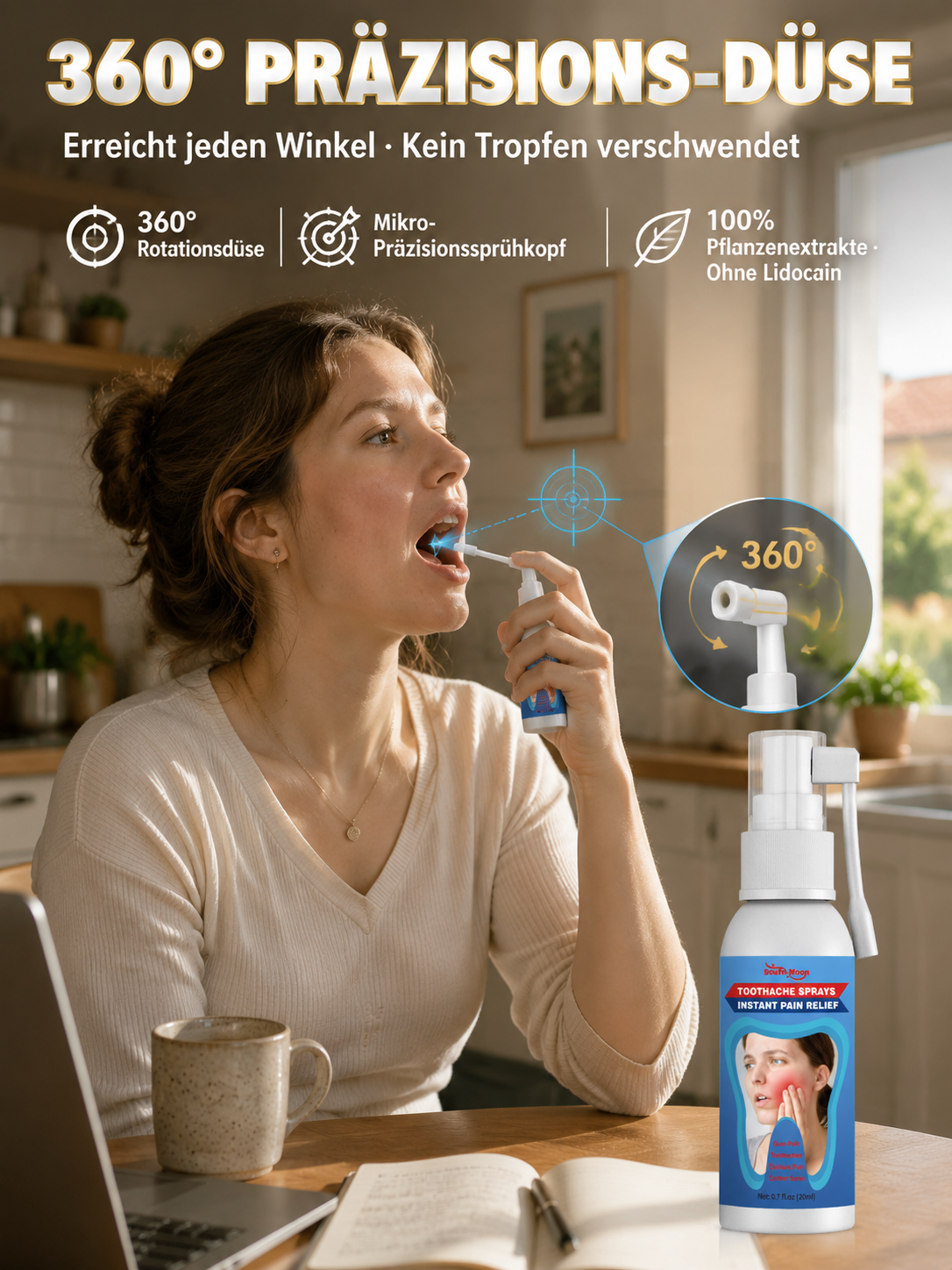 🚫 Zahnarzt umgehen! Bio-Nano-Zahnreparaturspray | 1 kaufen, 1 GRATIS!