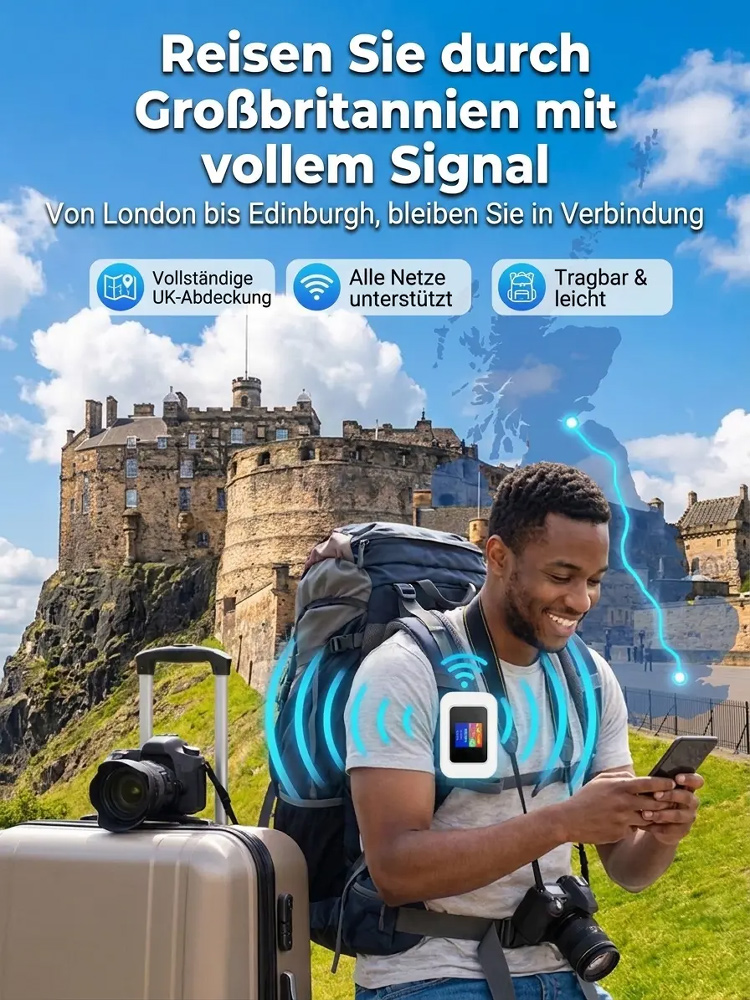 🛰️ Military-grade satellite portable WiFi with lifetime no monthly fees and no contract limits. 📵 No SIM card, no broadband, no telecom carrier required. 🚀 Enjoy ultra-fast 5G network speed globally anytime.