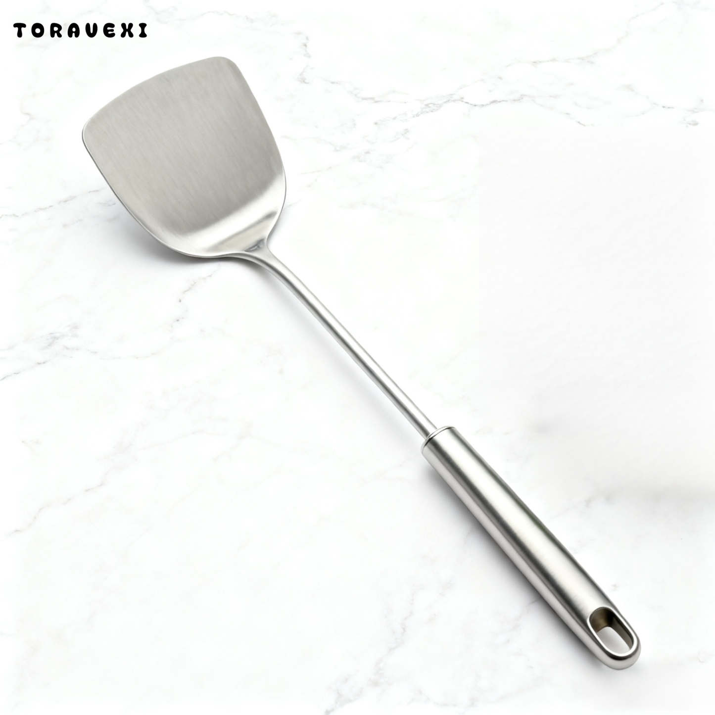 Dicker Kochspatel aus Edelstahl (5 Stück)