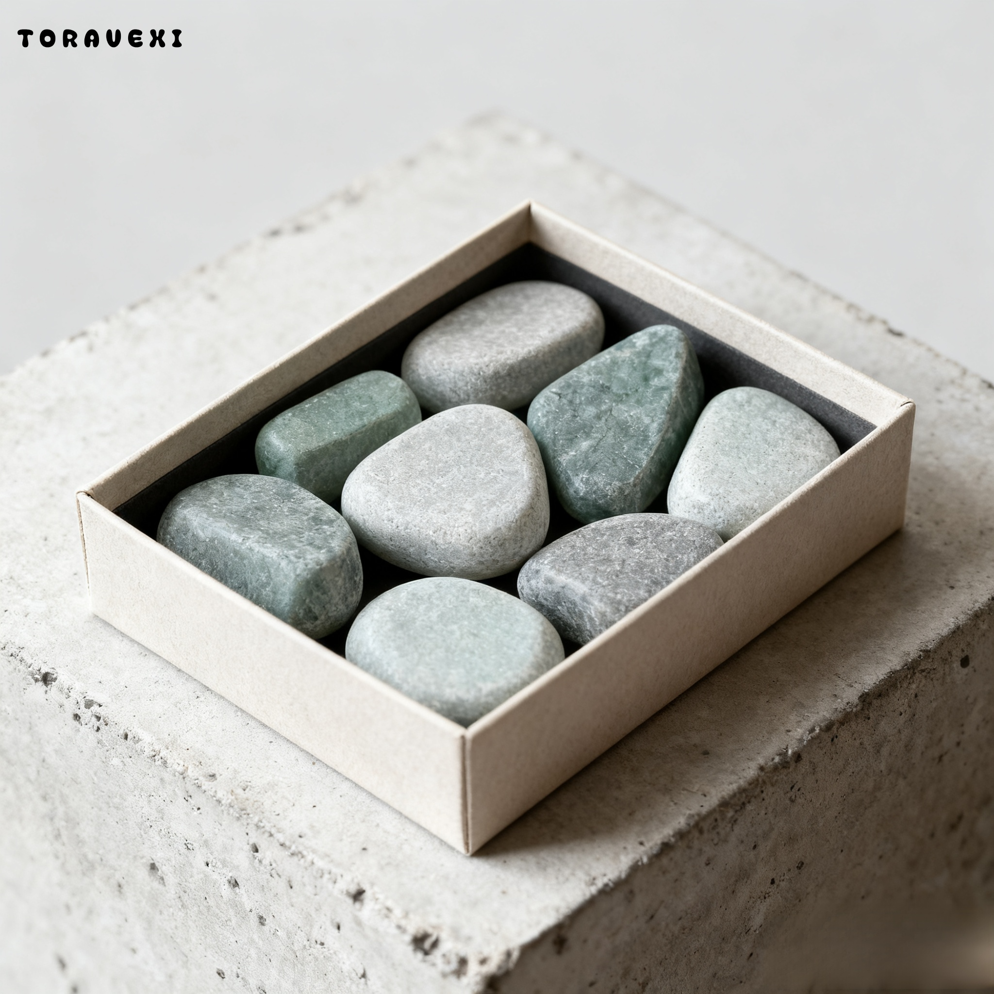 Moderne Inneneinrichtung mit Aromatherapie Kristallstein