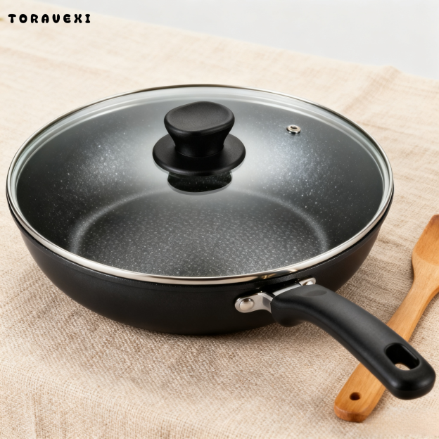 Antihaftbeschichtete, unbeschichtete Haushaltsbratpfanne