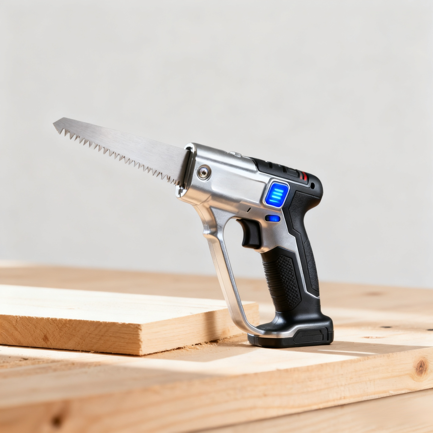 Akkubetriebene Einhand-Kettensäge