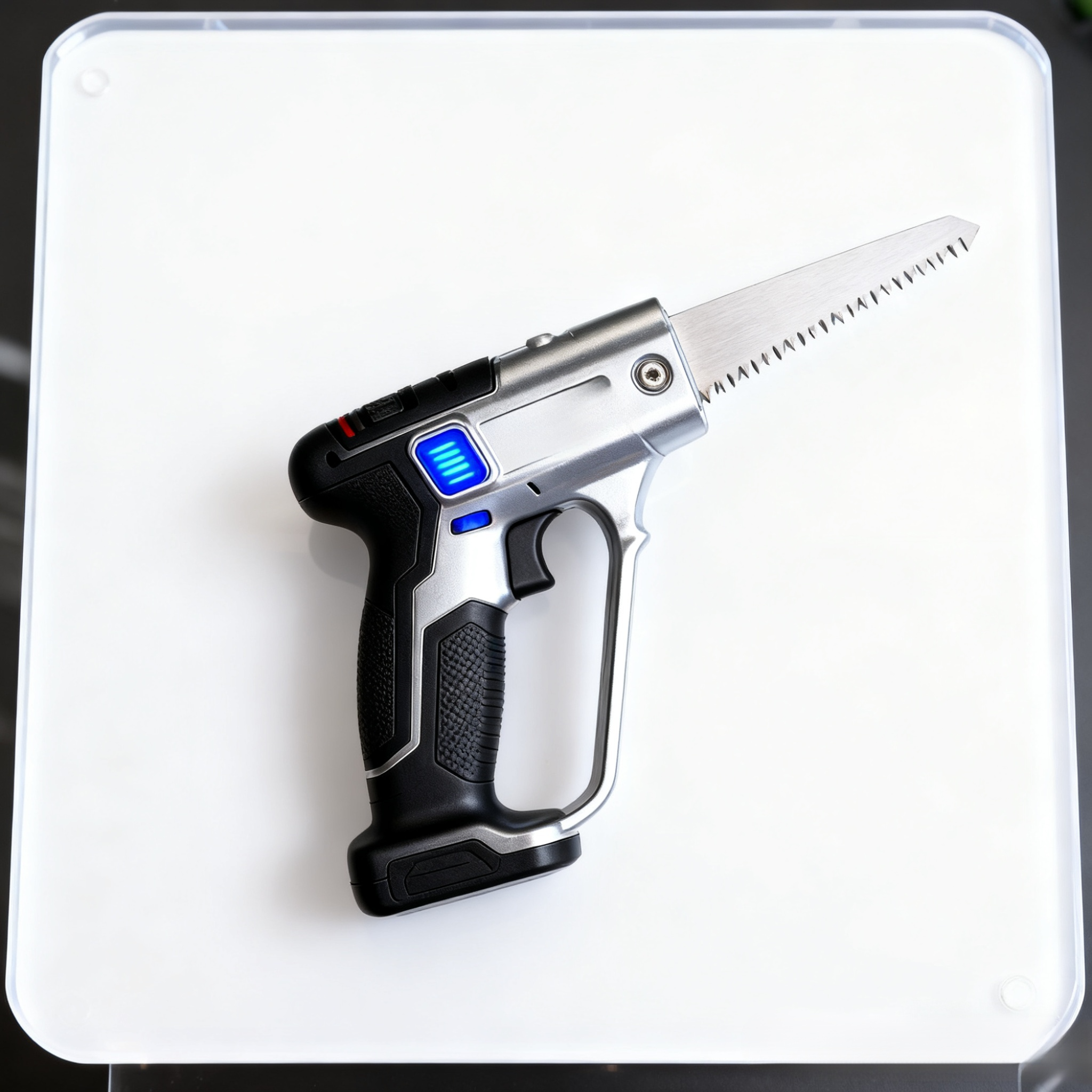 Akkubetriebene Einhand-Kettensäge