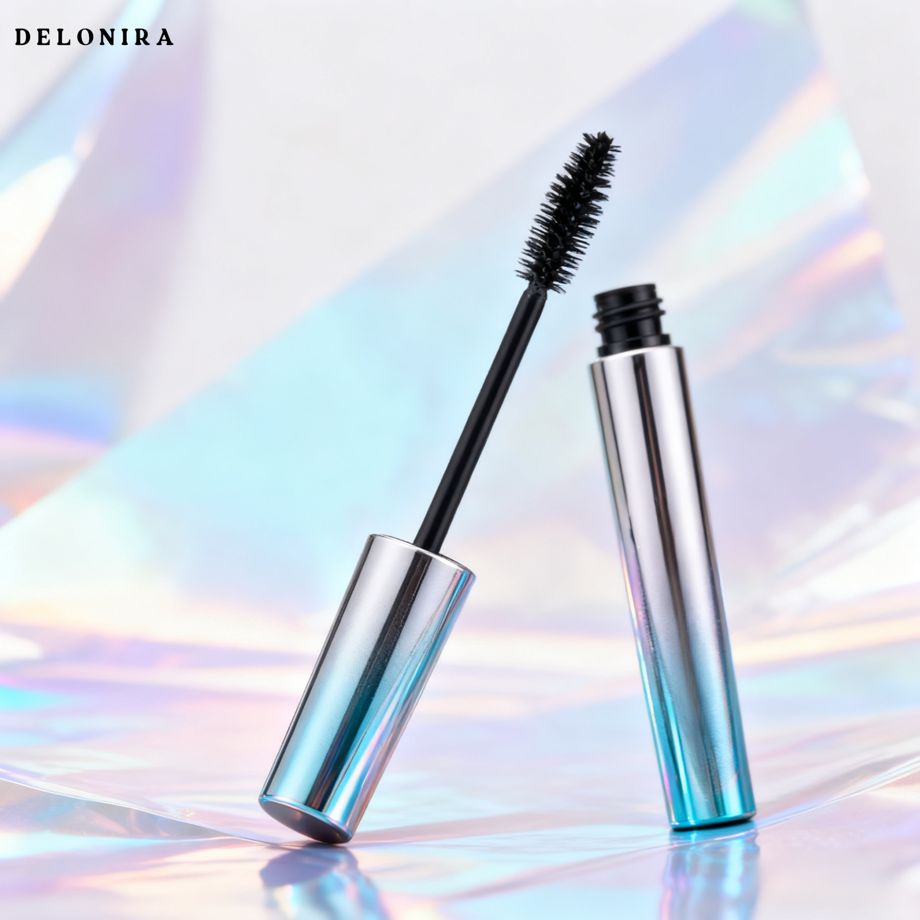 Delonira   wasserfeste, verlängernde, schwungvolle und wischfeste Mascara