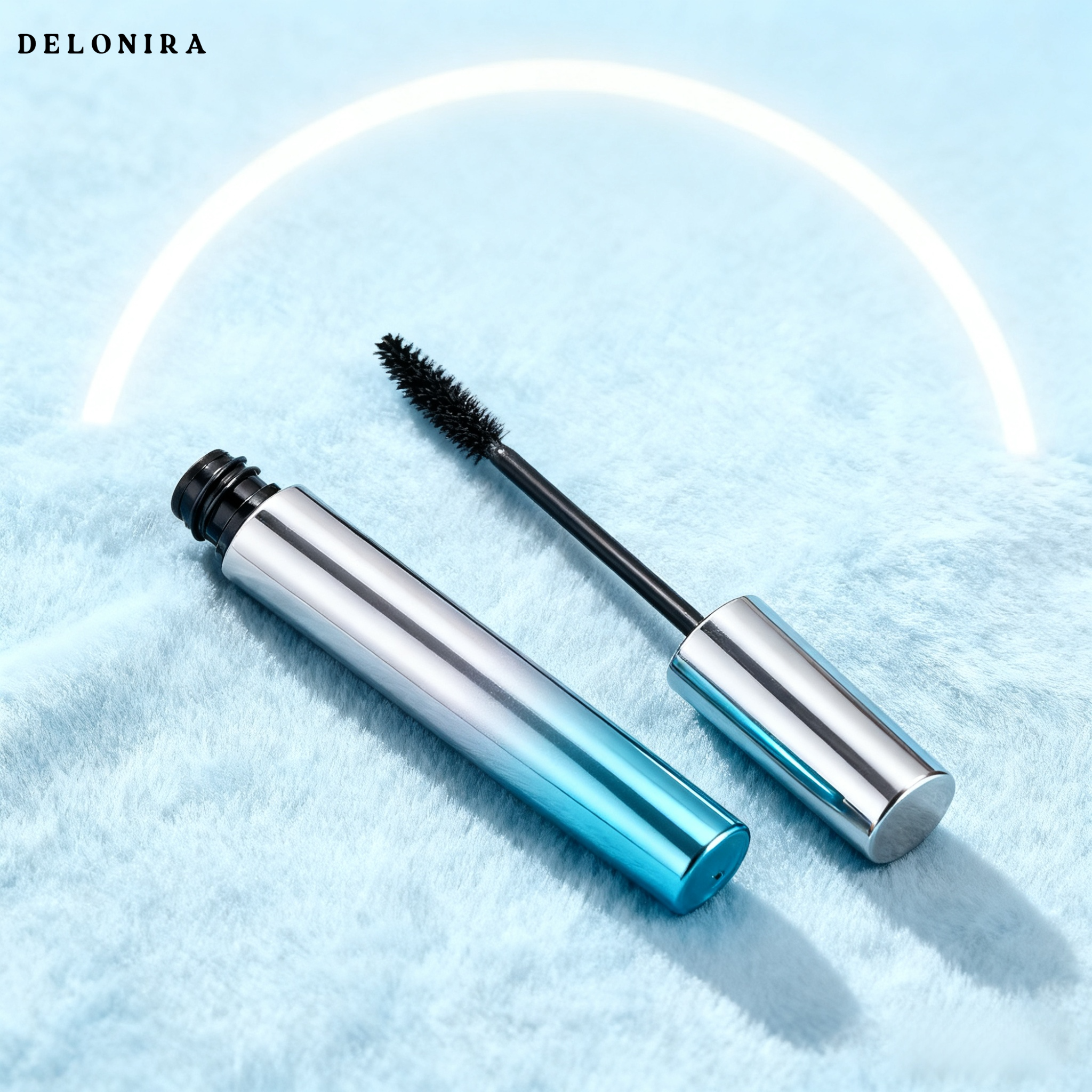 Delonira   wasserfeste, verlängernde, schwungvolle und wischfeste Mascara