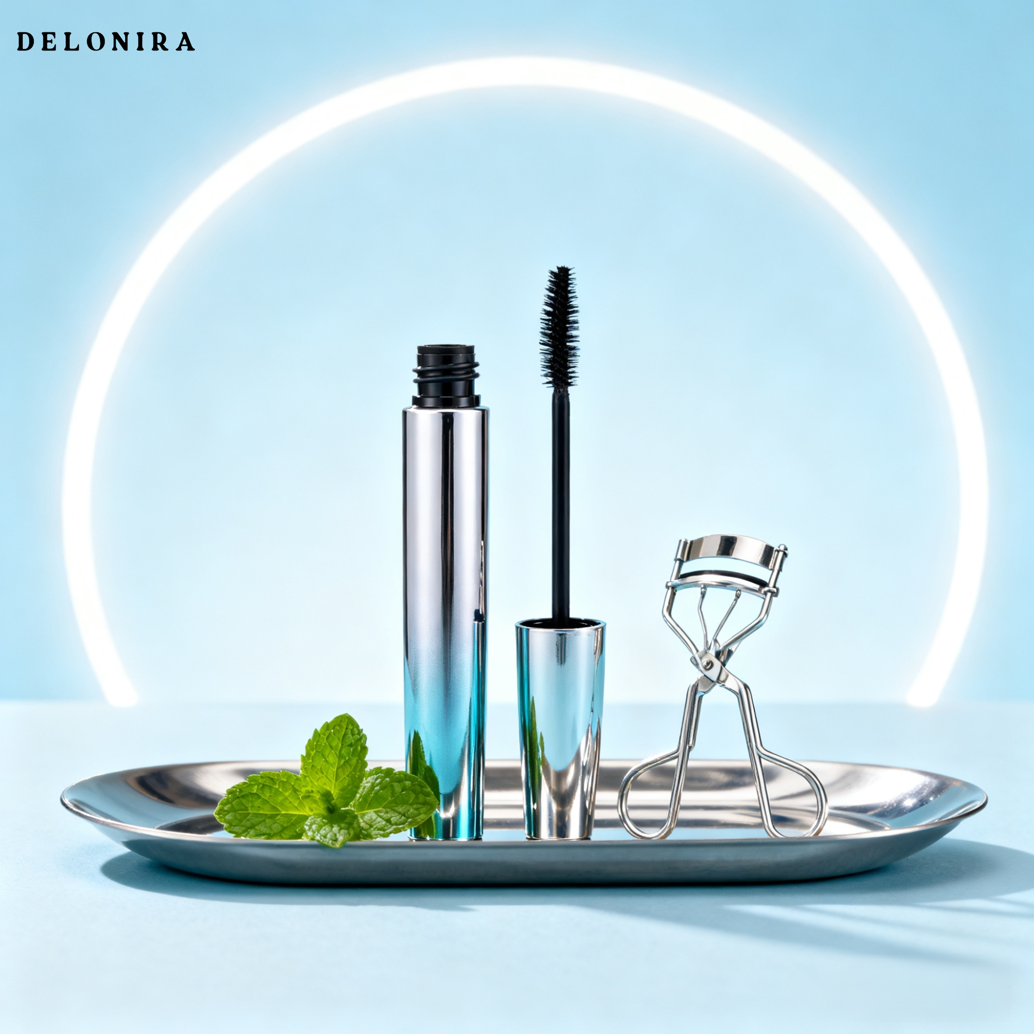 Delonira   wasserfeste, verlängernde, schwungvolle und wischfeste Mascara