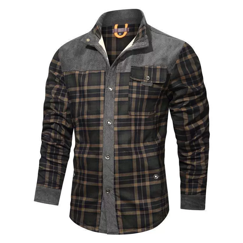 Plaid Shirt Jacket