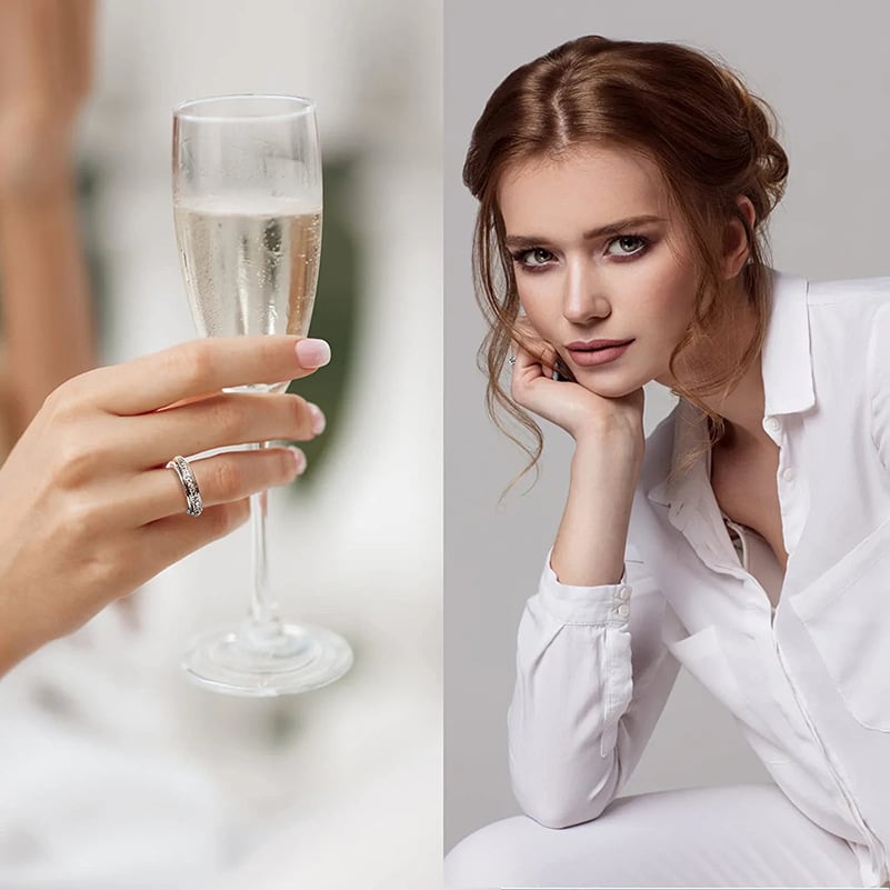 💍Last Day Only$9.99💎Sparkling Spinning Ring