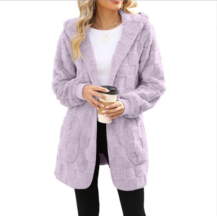 ❄️【M-2XL】2025 Autumn/Winter New Arrival Casual Plaid Fleece Jacket