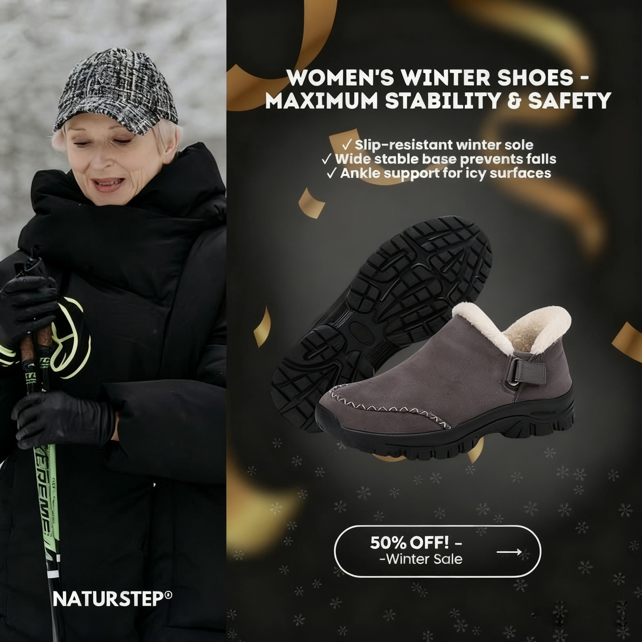 (⏳NOW ON: 50% OFF Sale! 🔥)Hands-Free Slip Ins - Pain-Free Everyday Shoe