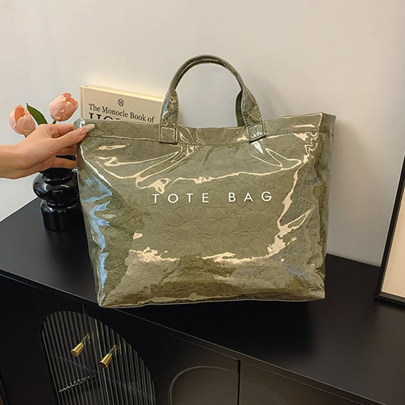 👜Designer Direct Sales - Women's Letters Print Tote Bag⏰