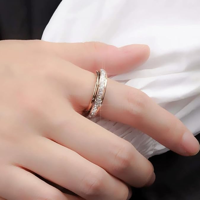 💍Last Day Only$9.99💎Sparkling Spinning Ring