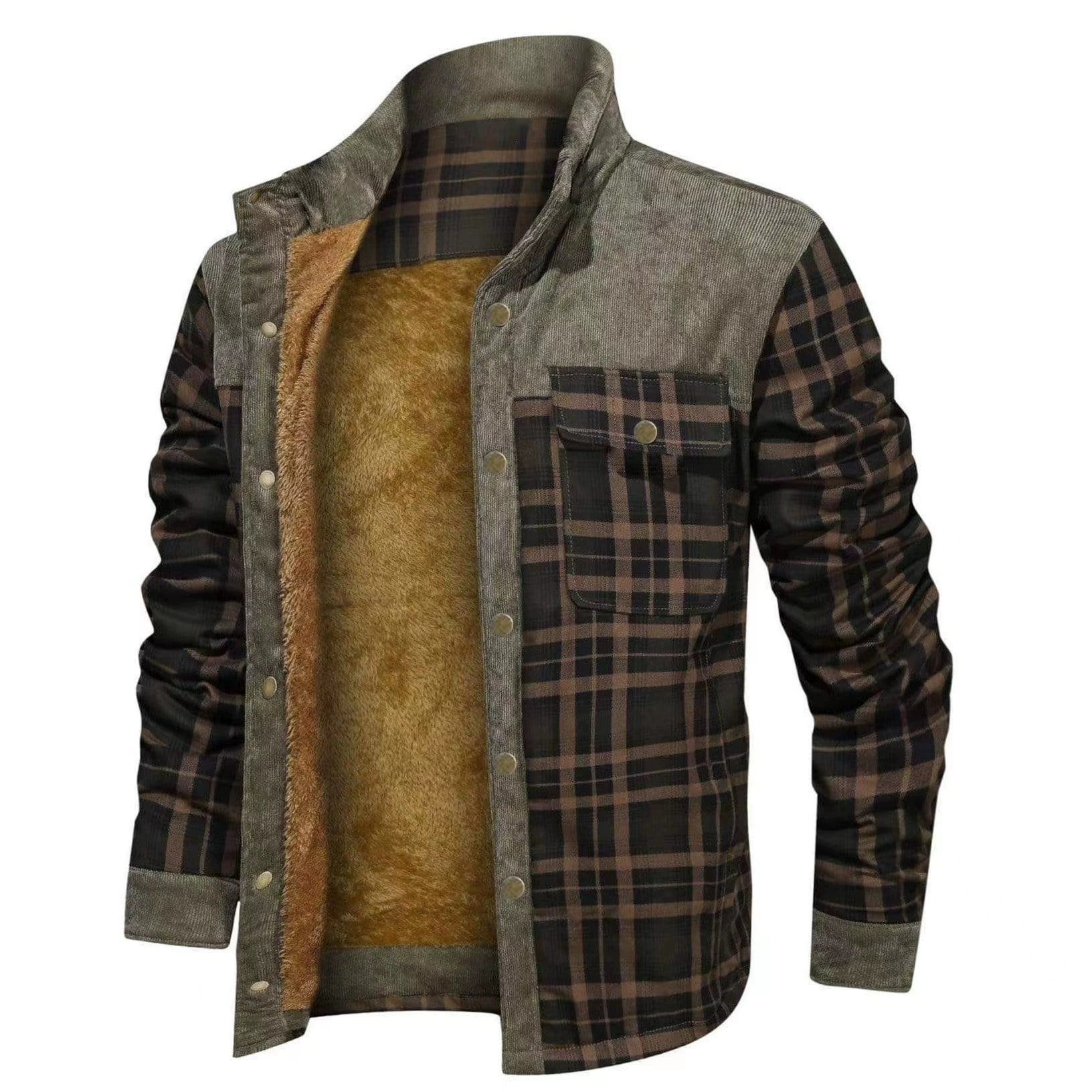 Plaid Shirt Jacket
