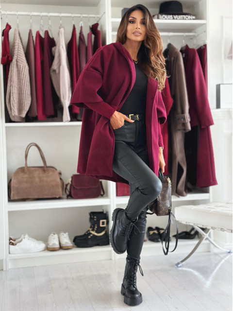 【S-2XL】2025 Autumn and Winter New Elegant Solid Color Mid-Length Coat