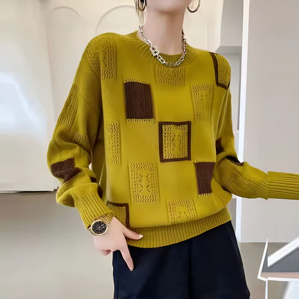Stylish sweater for autumn