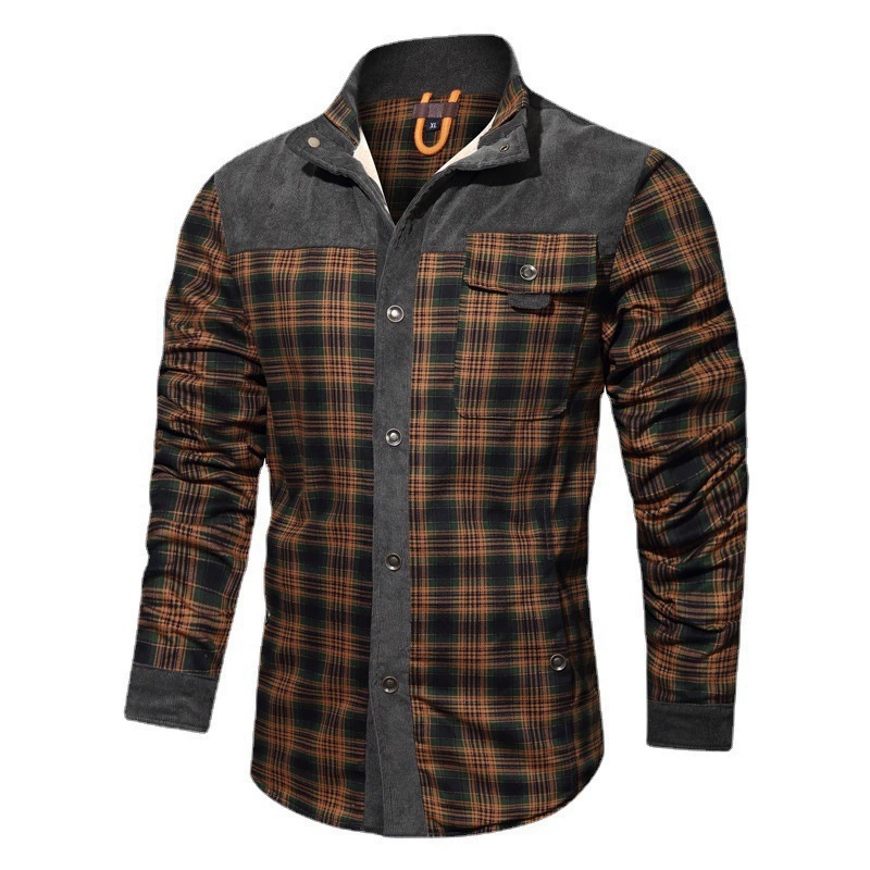 Plaid Shirt Jacket