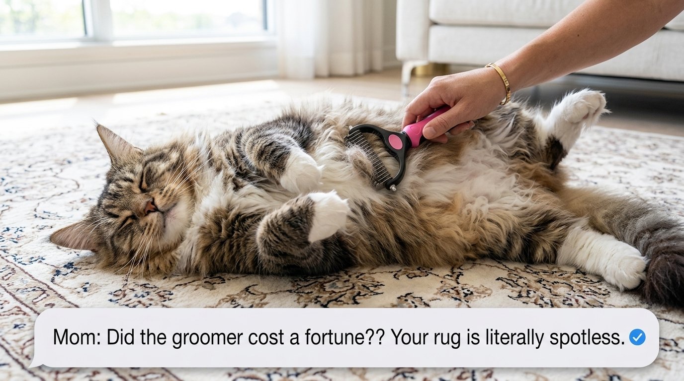 Pet Pro Grooming Tool ergonomic handle