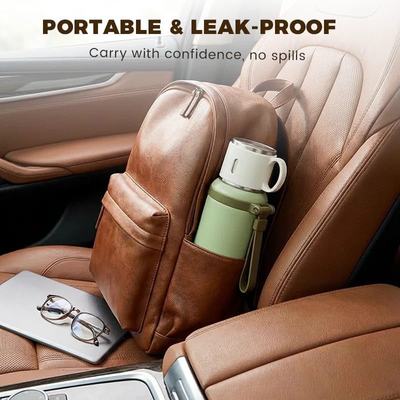 Bottle in backpack