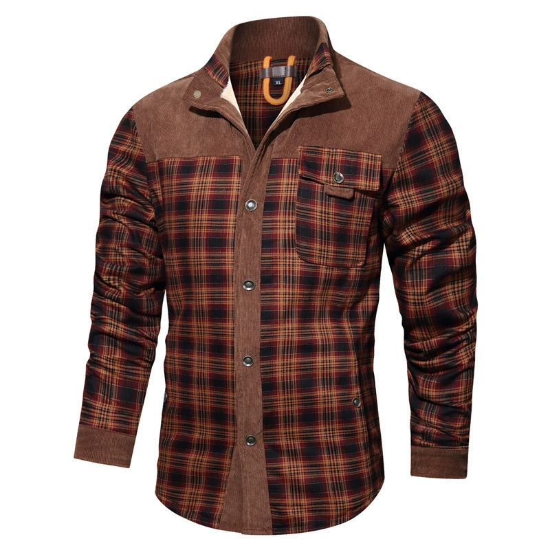 Plaid Shirt Jacket