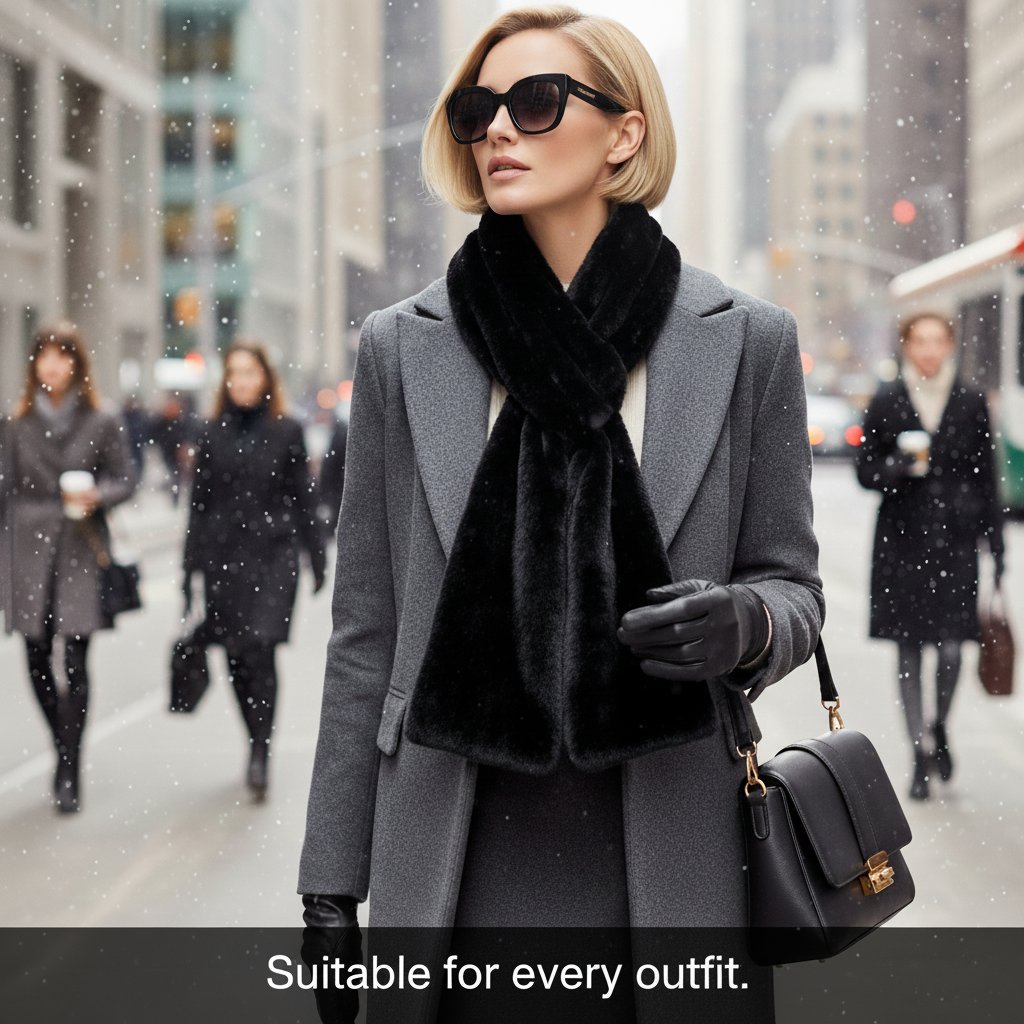 🎗Winter Pocket Scarf – Warm, Stylish & Perfect for Hands-Free Errands