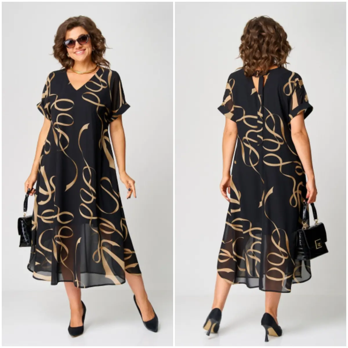 😎💃New Summer Products💥[S-5XL]Plus Size Chiffon Loose Dress | Comfortable and Breathable