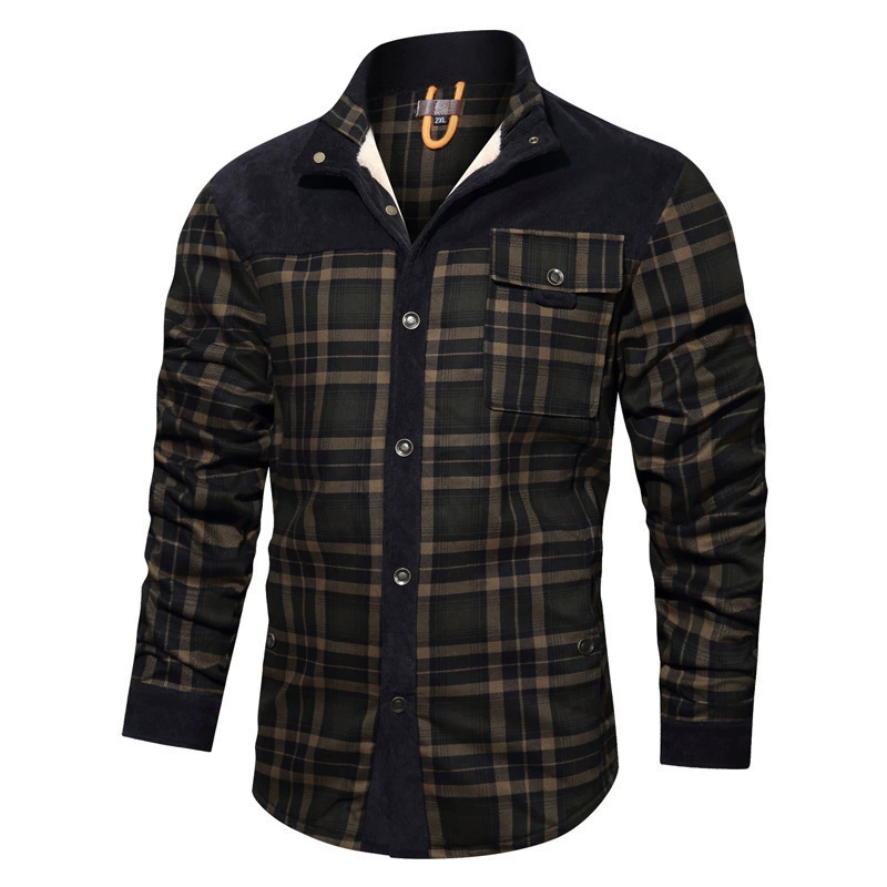 Plaid Shirt Jacket
