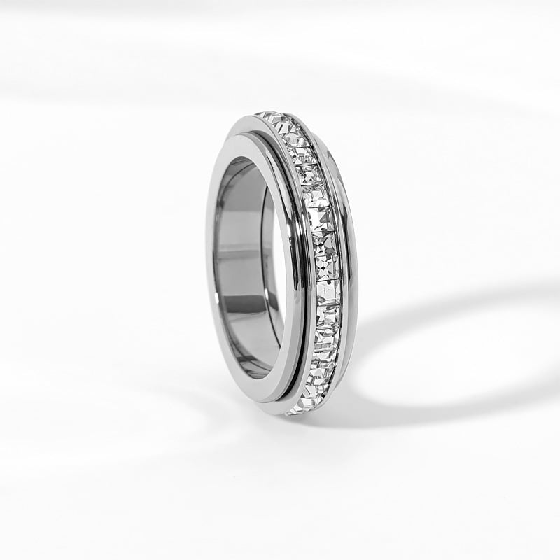 💍Last Day Only$9.99💎Sparkling Spinning Ring