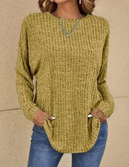 Casual Long-Sleeved Top