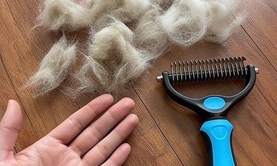 Pet grooming result image