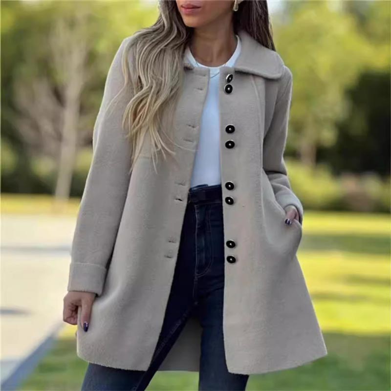 【S-4XL】2025 Autumn and Winter New Casual Single-Breasted Button Lapel Jacket