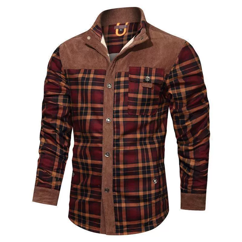 Plaid Shirt Jacket
