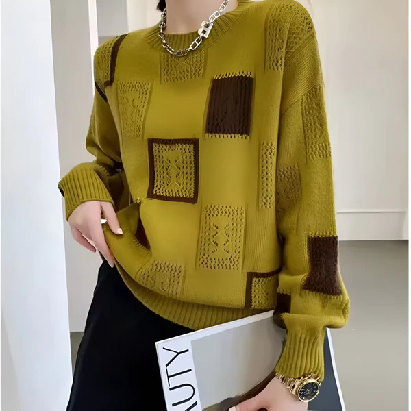 Stylish sweater for autumn